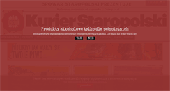 Desktop Screenshot of browarstaropolski.com