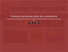 Tablet Screenshot of browarstaropolski.com